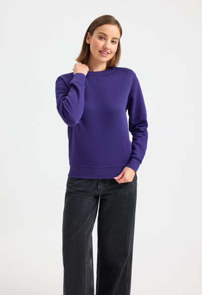 Ladies Deluxe Crew Neck Sweatshirt