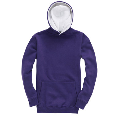 Kids Contrast Hoodie