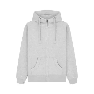 Peach Finish Zip Hoodie