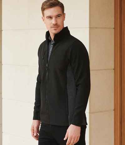 Henbury Unisex Contrast Soft Shell Jacket
