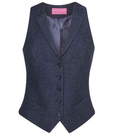 Brook Taverner Ladies Nashville Tweed Waistcoat