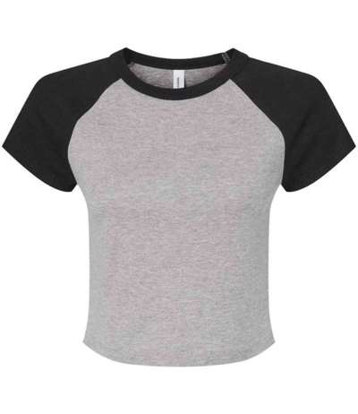Ladies Micro Rib Raglan T shirt