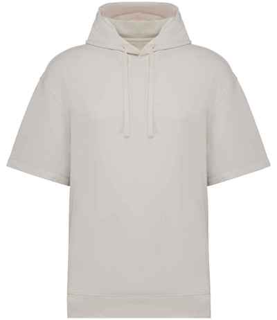 Native Spirit Unisex French Terry Hooded Short Sleeve Sweatshirt