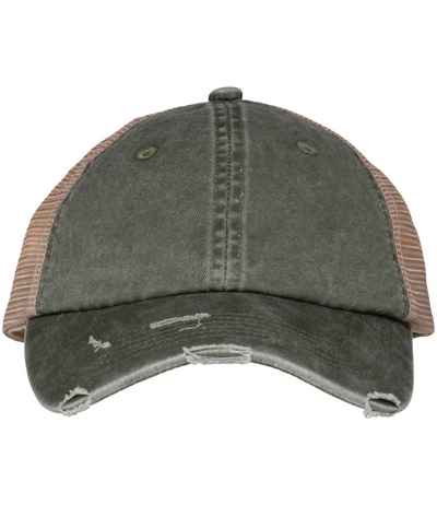 Native Spirit Washed Trucker Destroy Cap