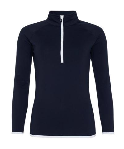 Girlie Cool ½ Zip Sweat