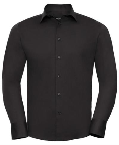 Men's Long Sleeve Easy Care Fitted Shirt