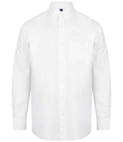 Henbury Long Sleeve Classic Oxford Shirt