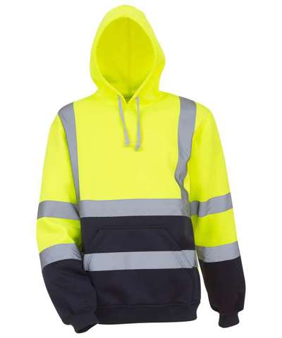 Yoko Hi Vis Pull Over Hoodie