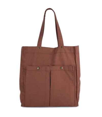 Kimood Washed Cotton Bag with Pockets