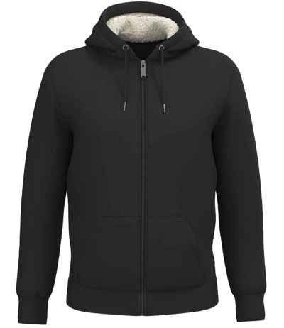 Native Spirit Unisex Sherpa lined Full Zip Sweatshirt