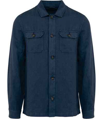 Spasso Linen Washed Overshirt