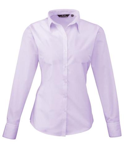 Women's Poplin Long Sleeve Blouse