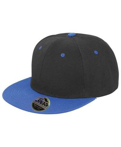 Contrast Bronx Flat Peak Snapback Cap