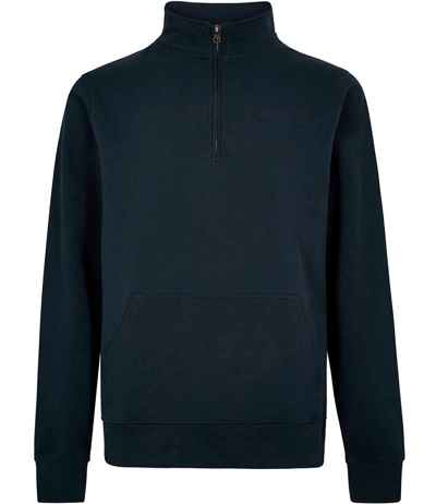 Kustom Kit Regular Fit 1/4 Zip Piqué Sweatshirt