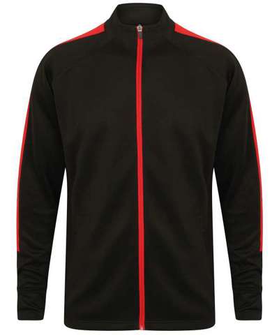 Knitted tracksuit top