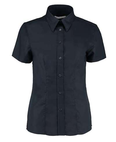 Women's Workplace Oxford Blouse Short Sleeved
