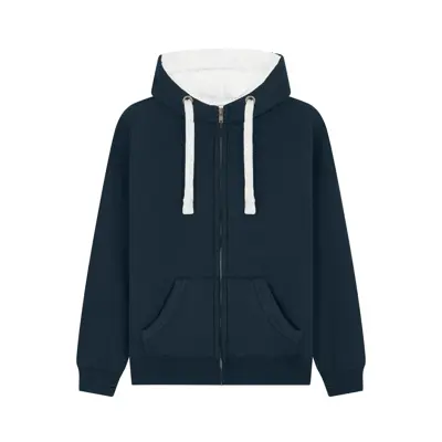 Sherpa Fleece Zip Hoodie