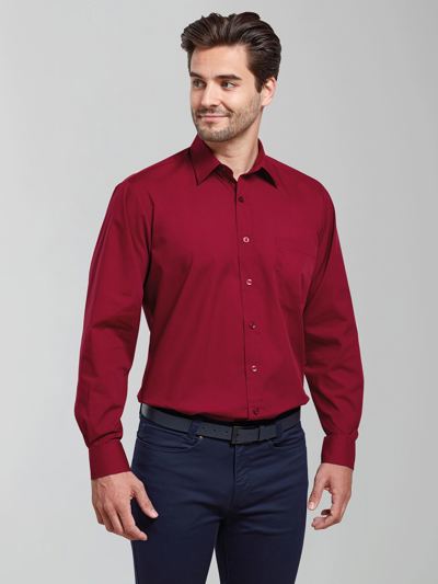 Long Sleeve Poplin Shirt