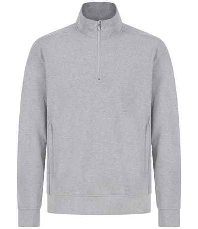 Henbury Unisex Sustainable 1/4 Zip Sweatshirt