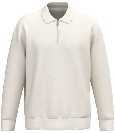 Native Spirit Unisex 1/4 Zip Sweatshirt with Polo Collar