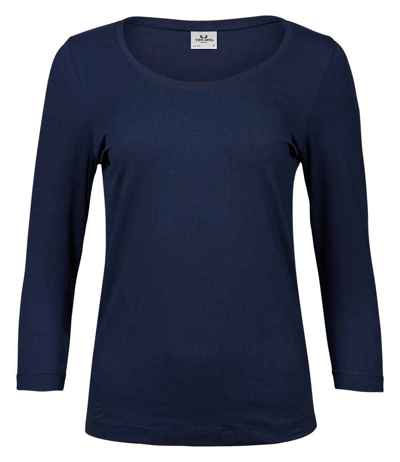 Tee Jays Ladies Stretch 3/4 Sleeve T-Shirt