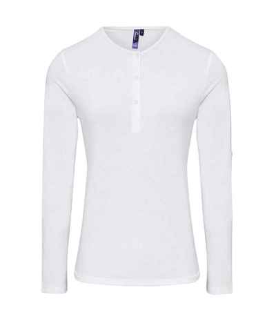 Premier Ladies Long John Roll Sleeve T-Shirt