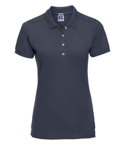 Russell Athletic Ladies Stretch Piqué Polo Shirt