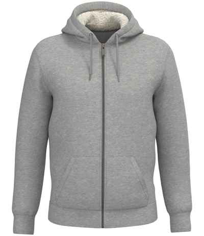 Native Spirit Unisex Sherpa lined Full Zip Sweatshirt