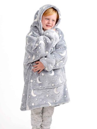 Kids Oversized Hooded Blanket