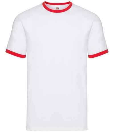 Fruit of the Loom Contrast Ringer T-Shirt