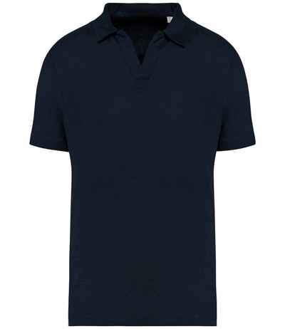 Spasso Linen Polo Shirt