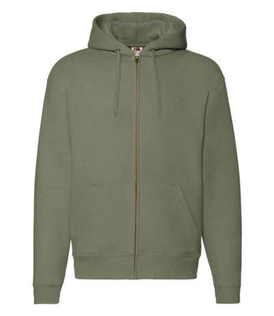 Zip Through Hooded Sweatshirt