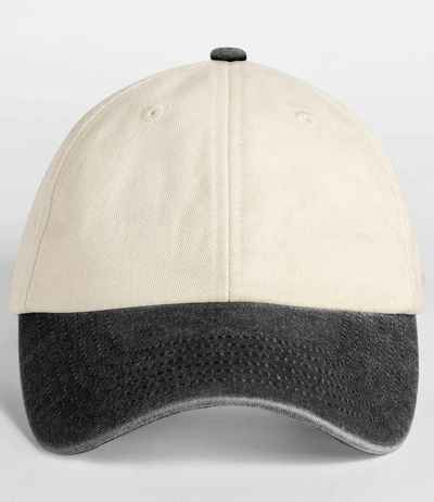 Beechfield Contrast Peak Low Profile Vintage Cap