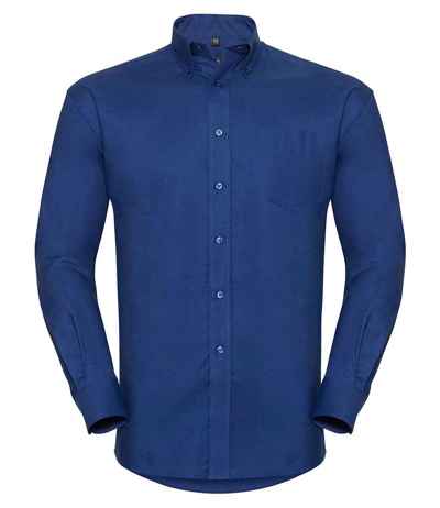 Russell Athletic Collection Long Sleeve Easy Care Oxford Shirt
