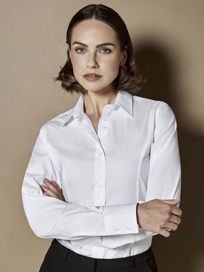 Women's City Business Blouse Long Sleeve