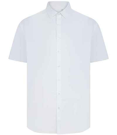 Henbury Short Sleeved Cotton Feel Coolplus® Shirt