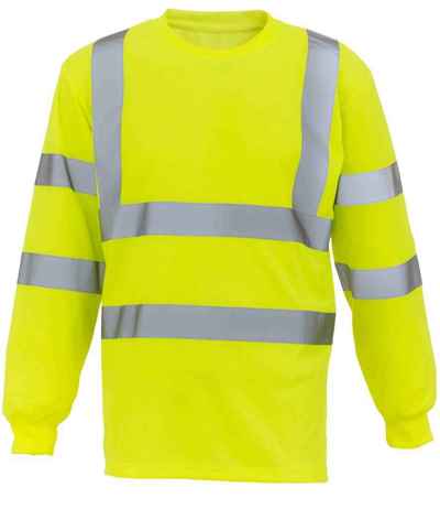 Yoko Hi-Vis Long Sleeve T-Shirt