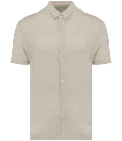 Spasso Short Sleeve Linen Shirt