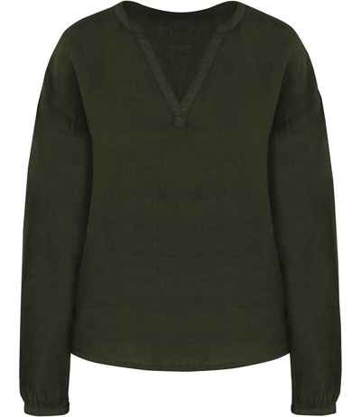 Spasso Ladies Linen Blouse