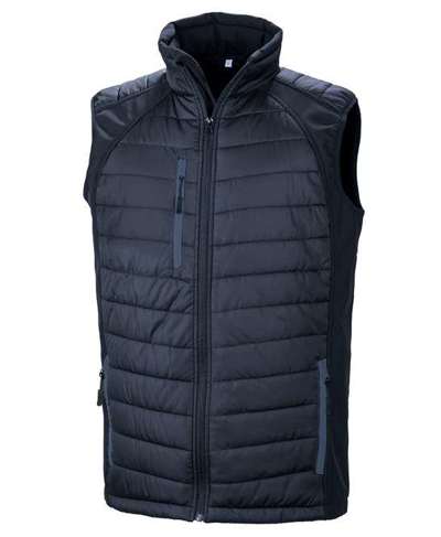 Result Black Compass Softshell Gilet