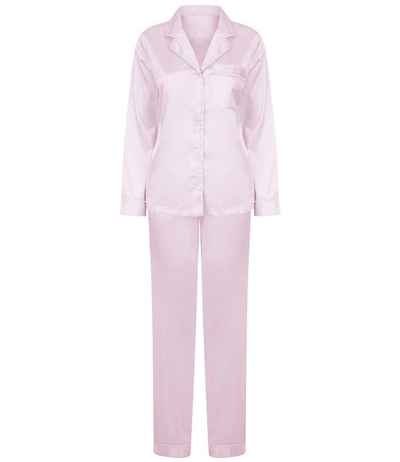 Towel City Ladies Satin Long PJ's