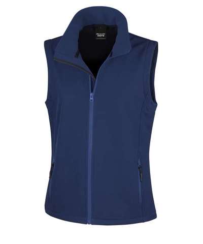 Ladies Printable Softshell Bodywarmer