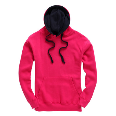 Contrast Hoodie