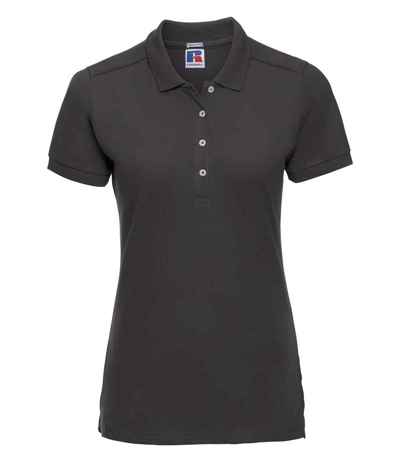 Russell Athletic Ladies Stretch Piqué Polo Shirt