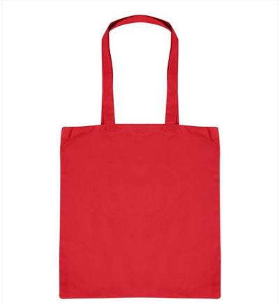 Basic Cotton Shopper Tote Bag