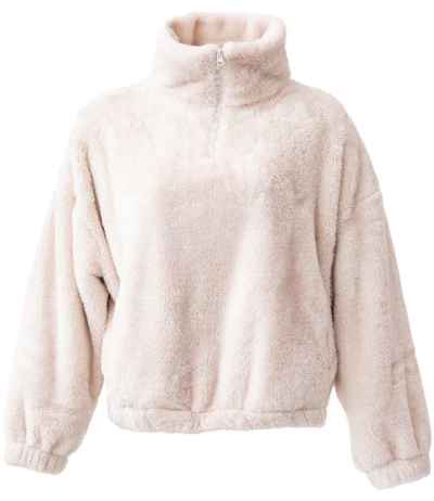 Brand Lab Ladies Fluffy 1/4 Zip Fleece