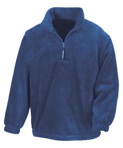 Unlined Active 1/4 Zip Fleece Top