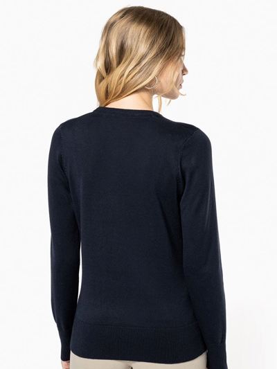 Womens' V Neck Jumper