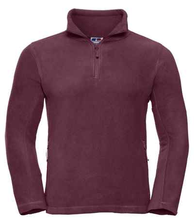 Russell Athletic Zip Neck Outdoor Fleece