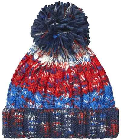 Beechfield Corkscrew Pom Pom Beanie